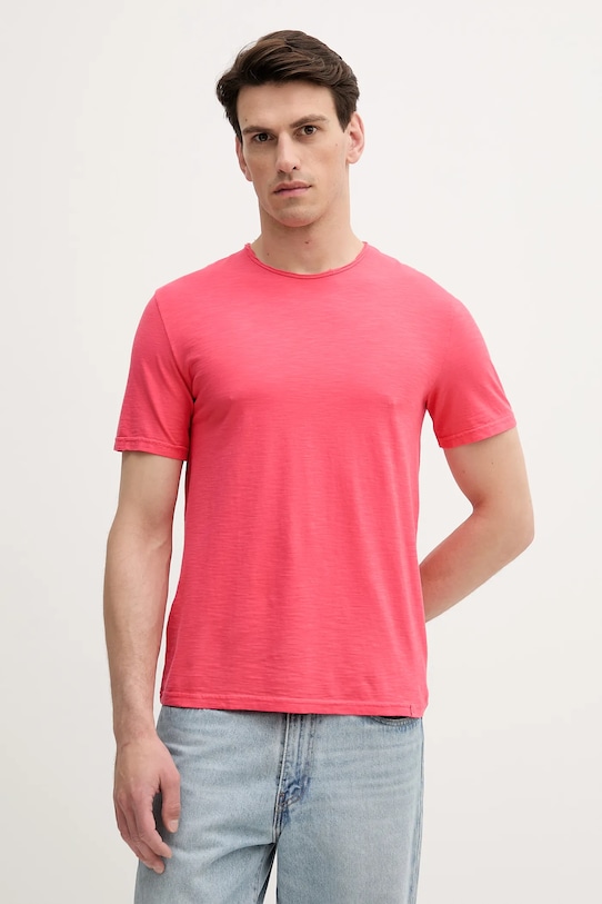 

Хлопковая футболка United Colors Of Benetton, розовый