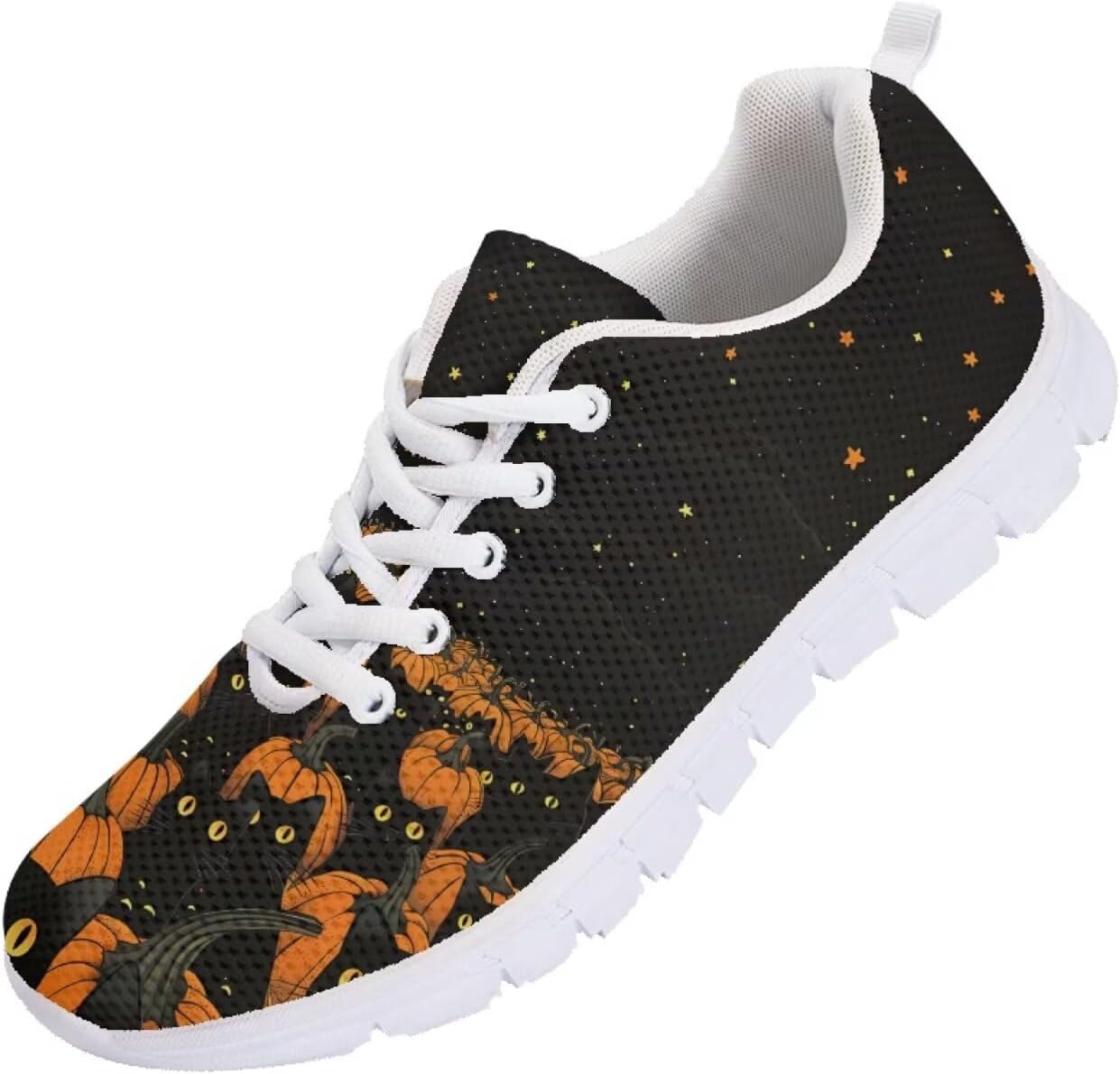 

Мужские кроссовки Funnydude Funny Print для тенниса, спортивные, удобные, дышащие, с сетчатым верхом, черный