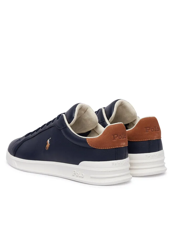 Polo Ralph Lauren Кроссовки Heritage Court II 809P07159002 темно-синие — фото 3
