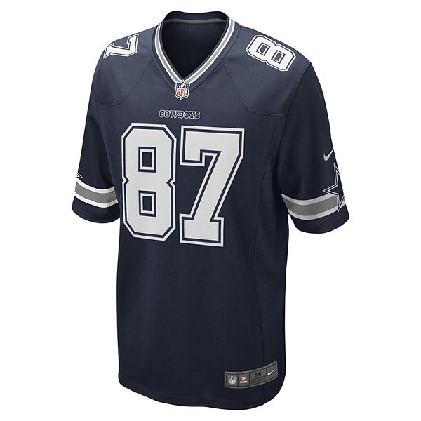 Мужская игровая футболка Jake Ferguson Dallas Cowboys в цвете navy Nike — фото 3