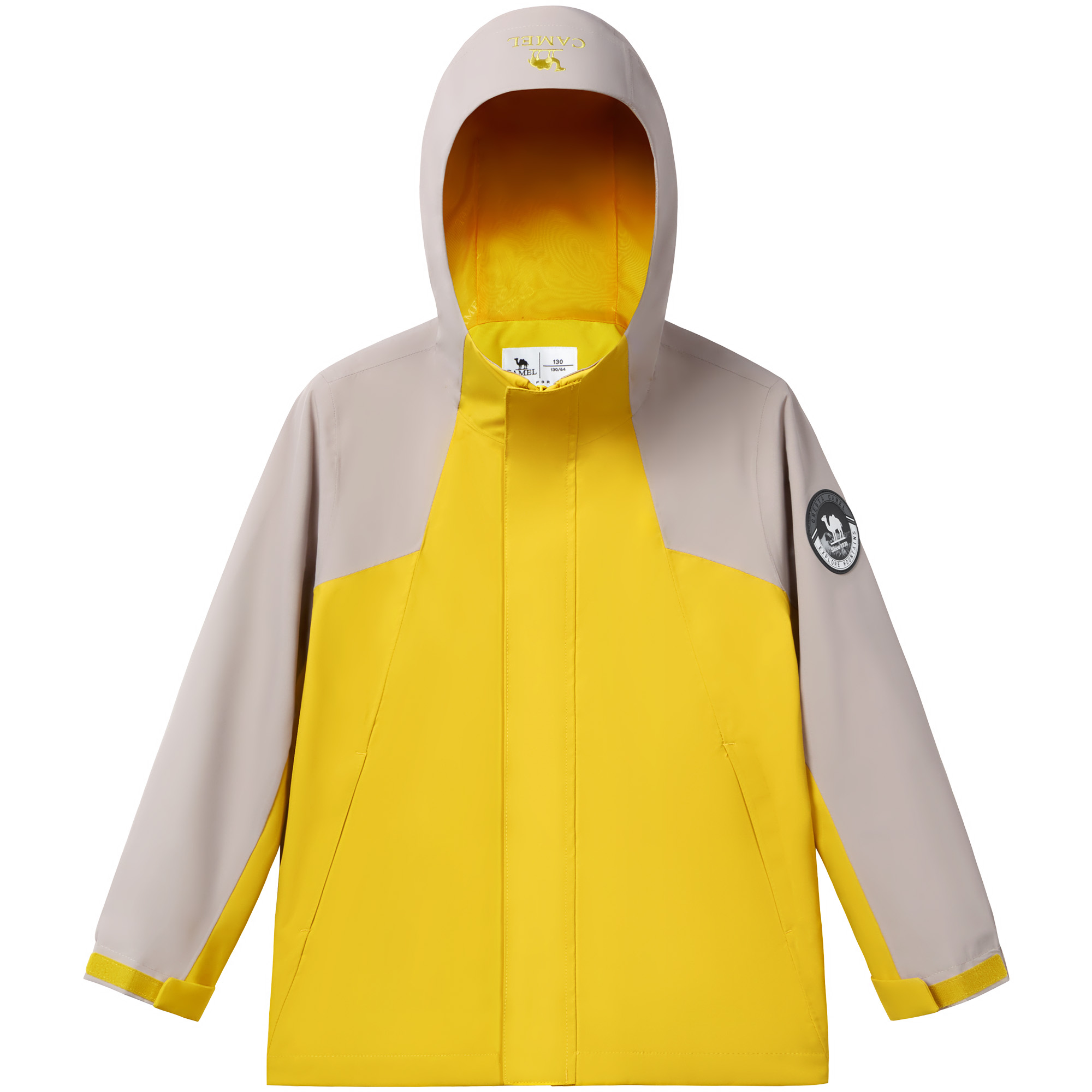 

Детская ветровка Kids' CAMEL, desert серый/mustard желтый