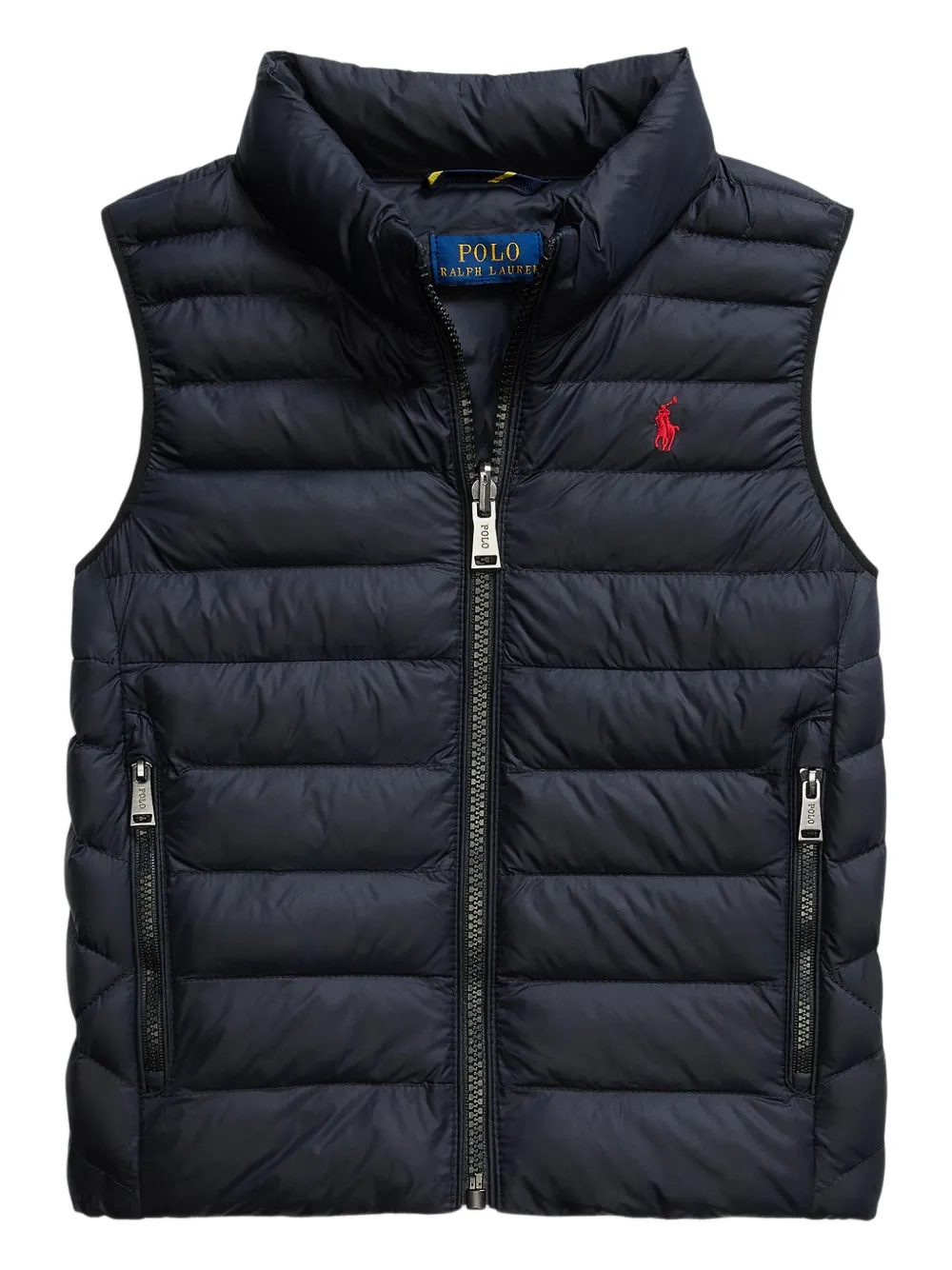 

Стеганый жилет POLO RALPH LAUREN KIDS, черный