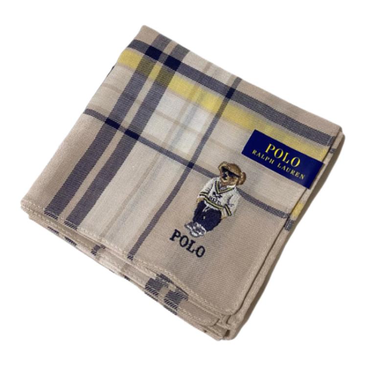 

Polo Ralph Lauren Хлопковый шелковый шарф унисекс хаки, Khaki