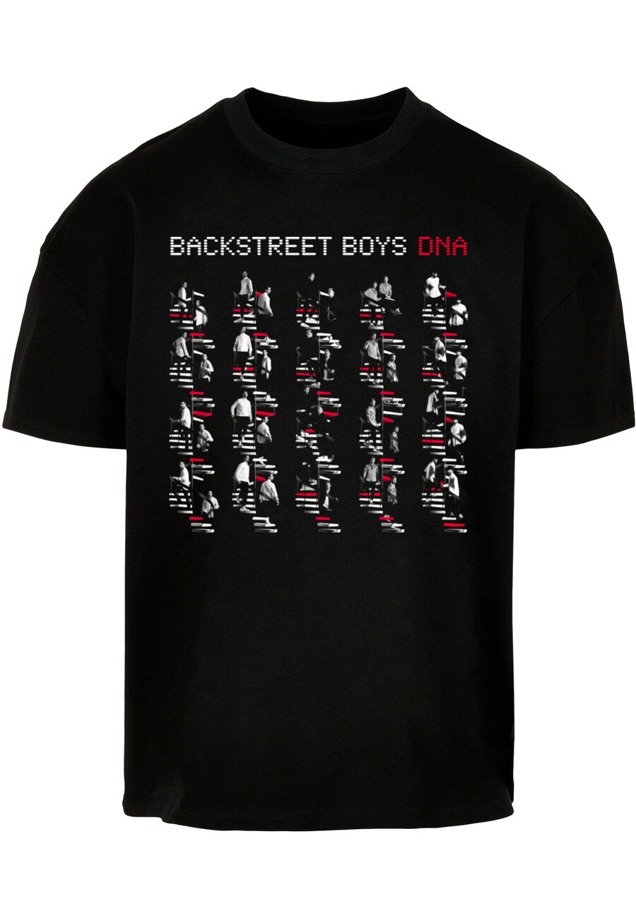 

Рубашка Merchcode Backstreet Boys - DNA Album Red, черный