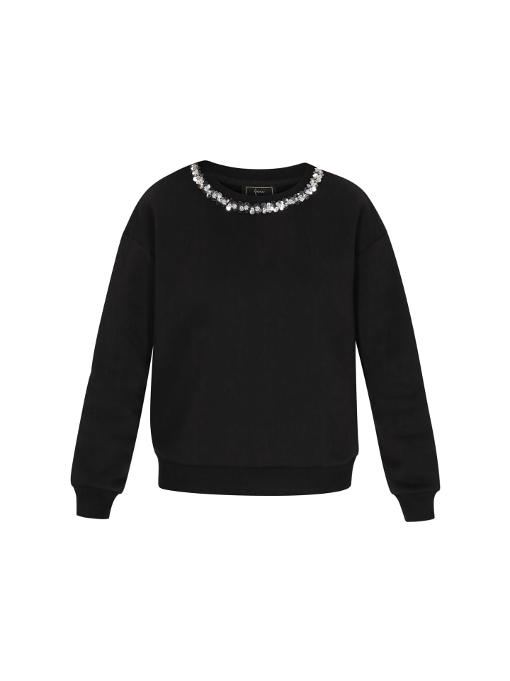 

Faina Женская толстовка черного цвета