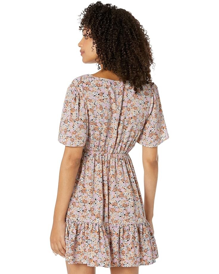 

Платье Saltwater Luxe Kalita Kaleidoscope Field Short Sleeve Mini Dress, мульти