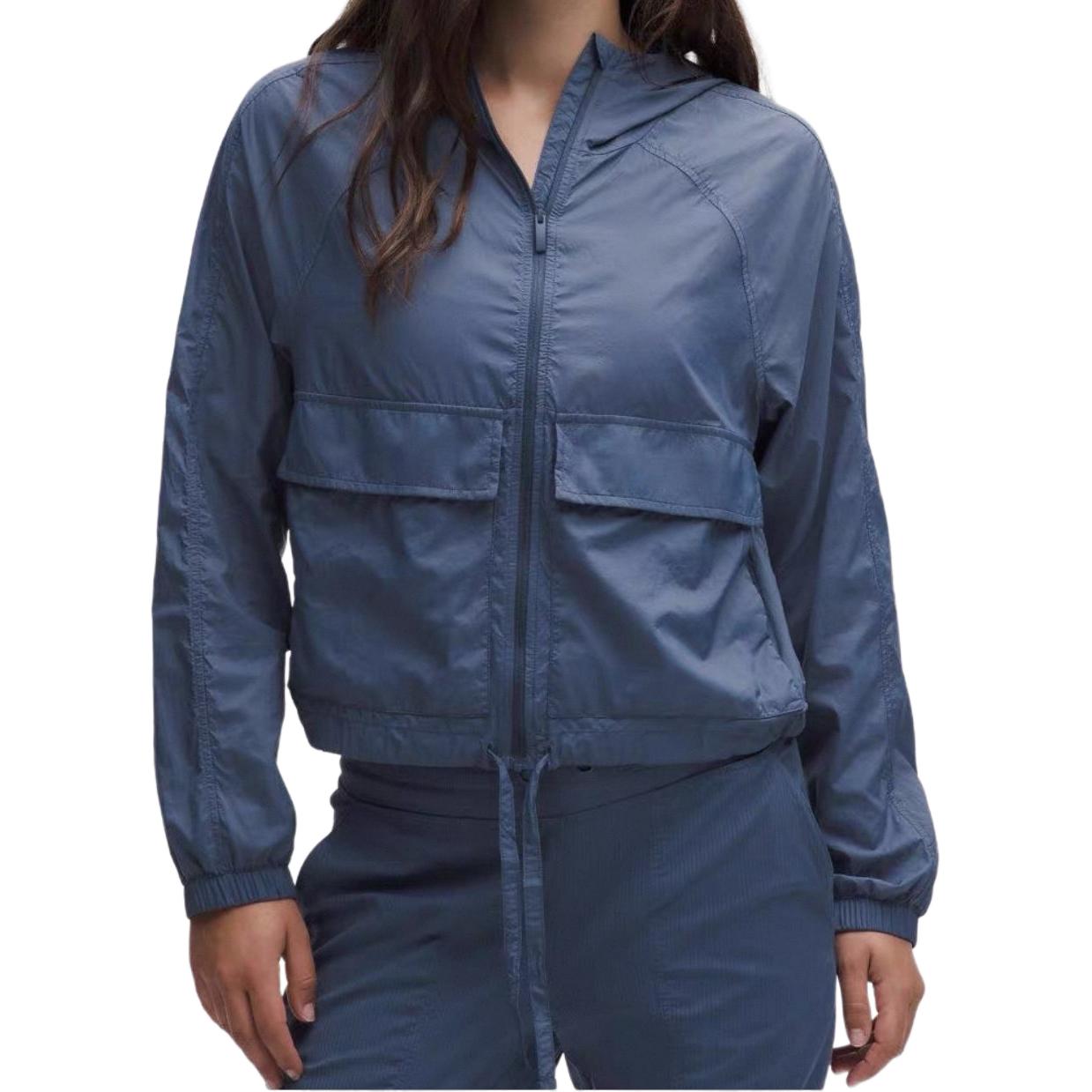 

Куртка Hood Lite Series, женская Lululemon, twill синий/bltw