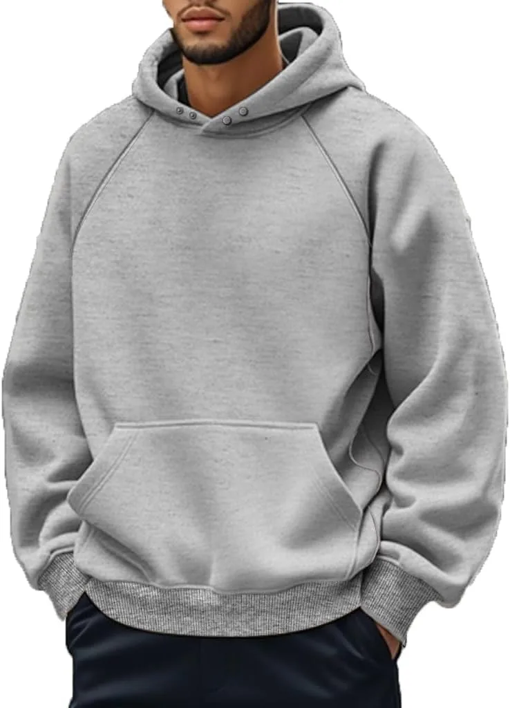 

Толстовка Thatrich с капюшоном, оверсайз, на флисе, с карманами