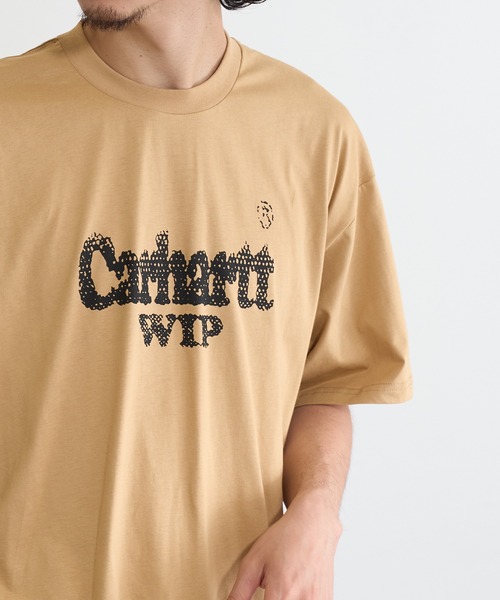 

Футболка, прямой крой Carhartt WIP, бежевый