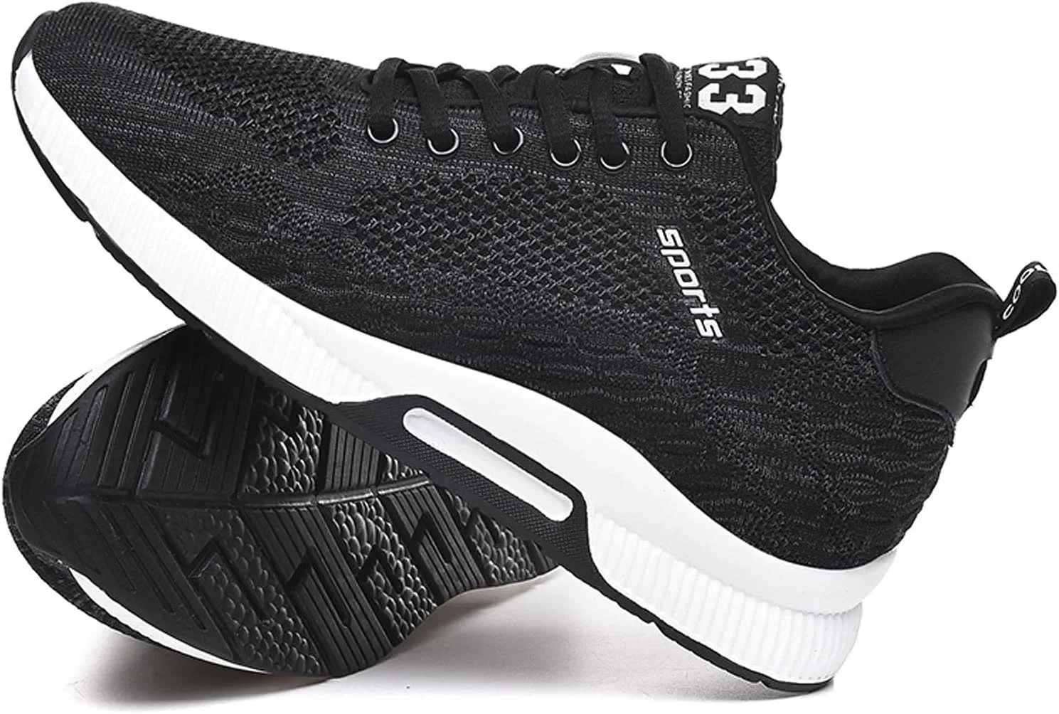 

Кроссовки CERYTHRINA Men Elevator с невидимой прибавкой в росте, спортивные туфли с увеличением роста на 6 см, дышащие, на шнуровке, черный