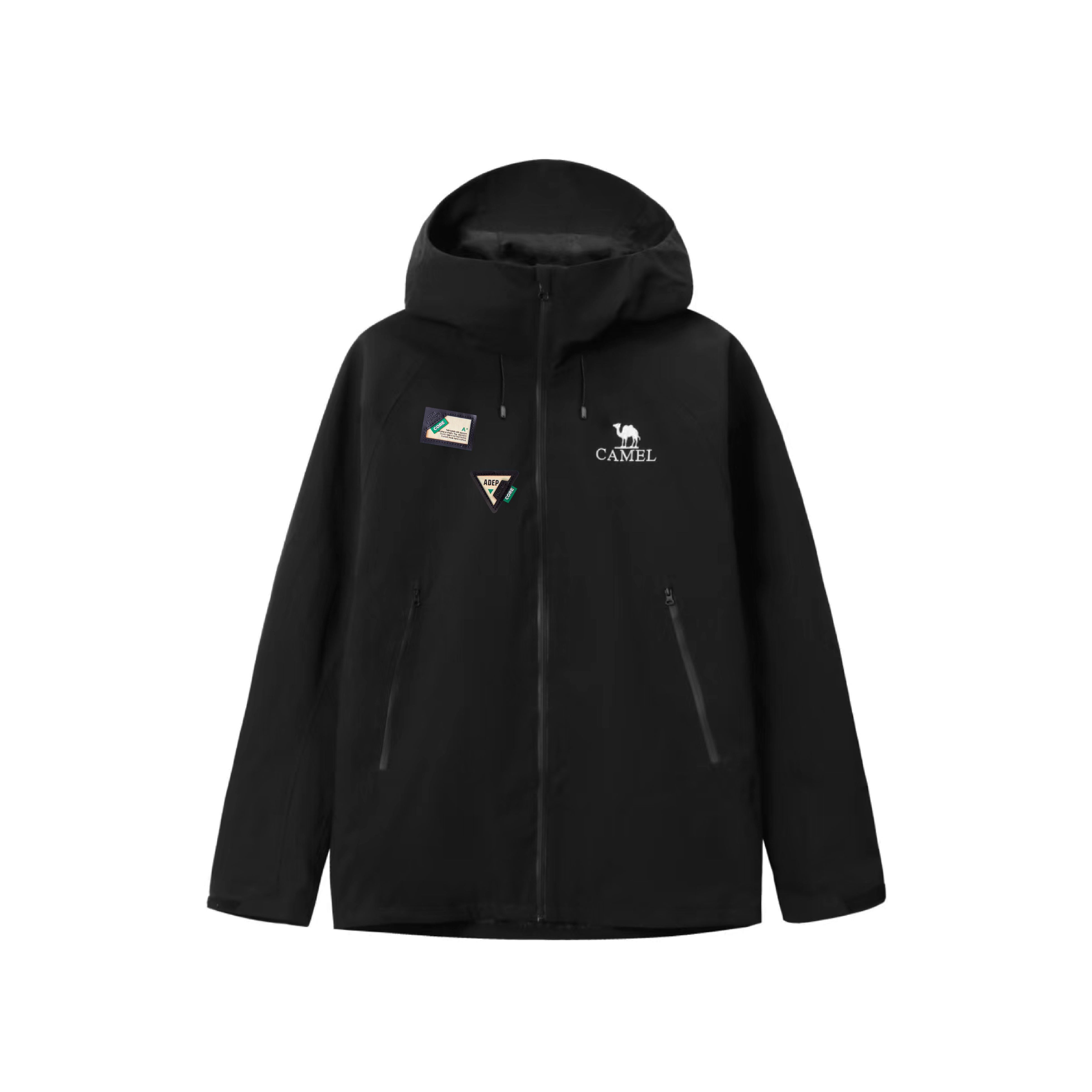 

CAMEL Ветровка All weather Waterproof And Windproof To Keep Warm Unisex Phantom Black