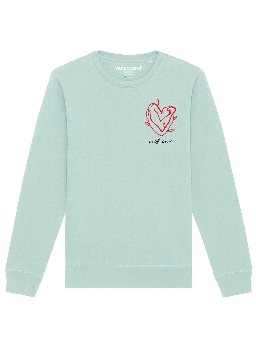 

Толстовка Watapparel Self Love, светло-синий