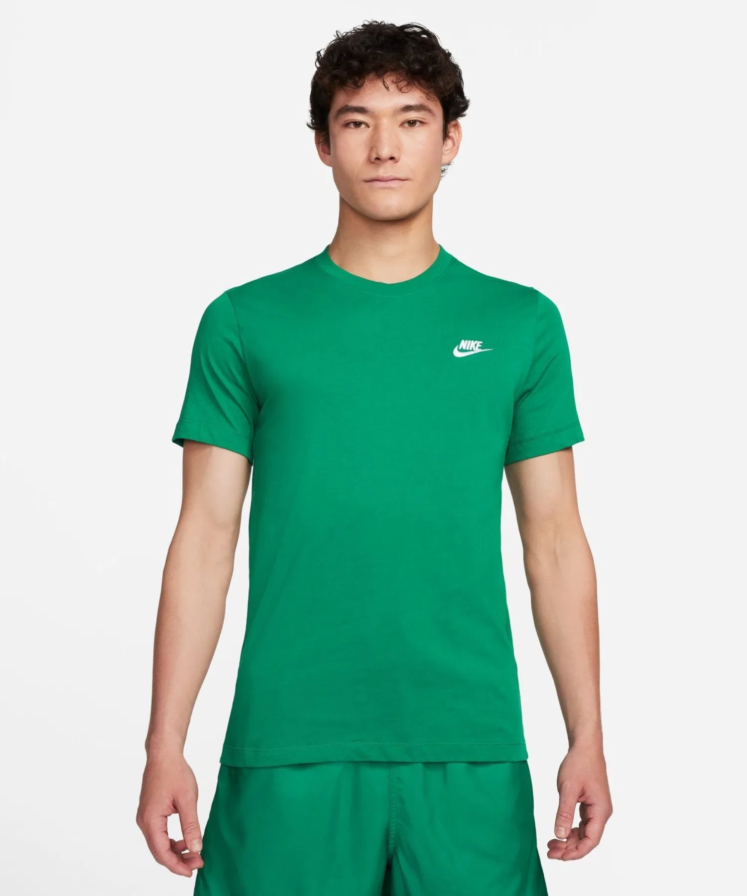 Мужская футболка Nike NSW Club зелёная