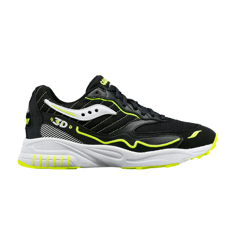 Кроссовки 3D Grid Hurricane Saucony, черный