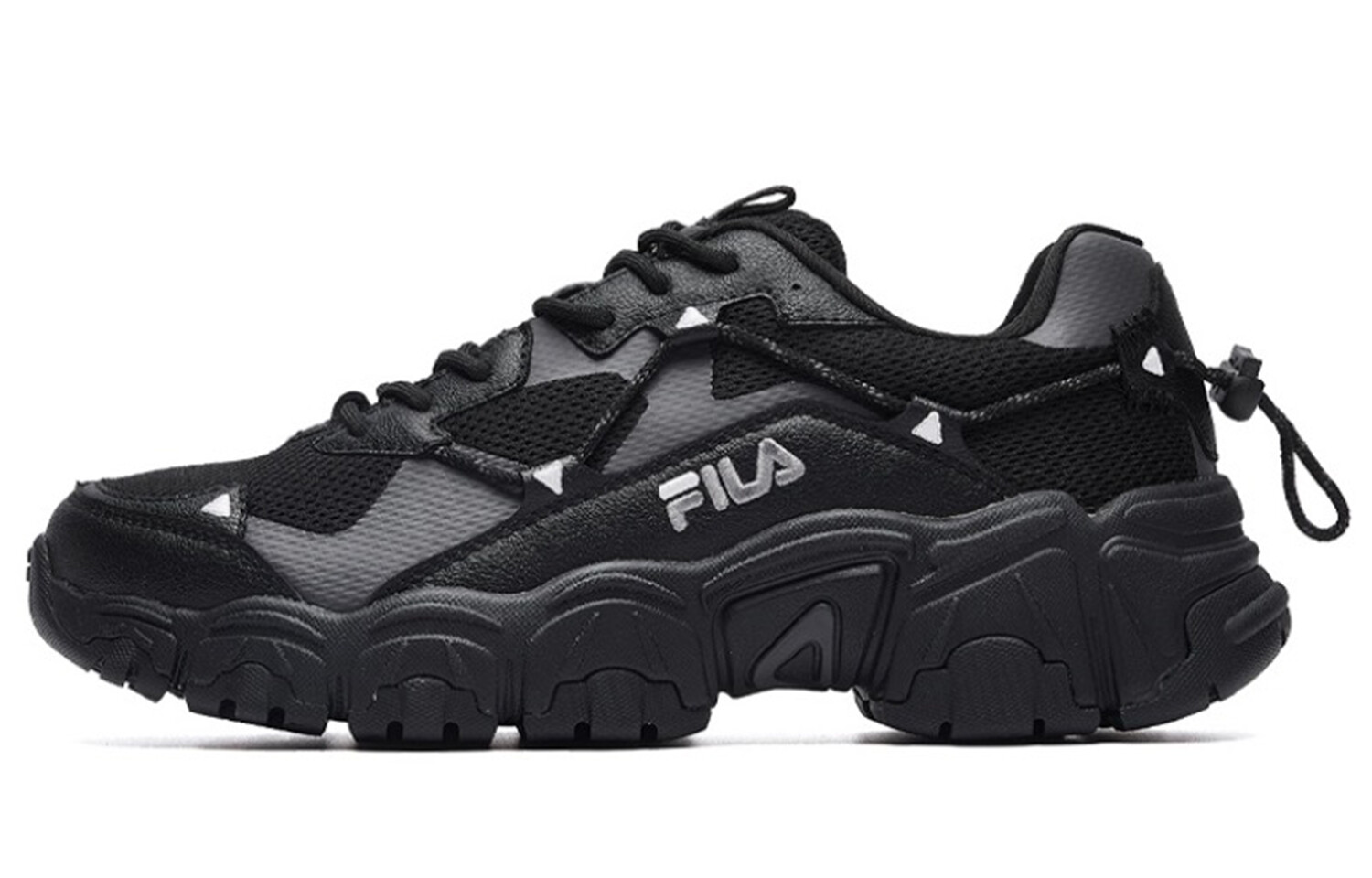 Кроссовки FILA Cat Claw Lifestyle Shoes Men Low-top Blue/Black, синий — фото 4