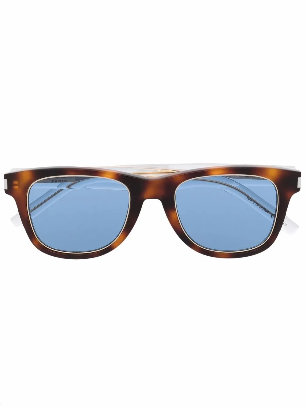 

Солнцезащитные очки трапециевидной формы Saint Laurent Eyewear, коричневый