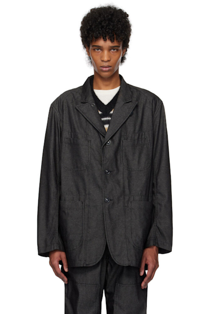 

Черный блейзер Bedford Denim Engineered Garments