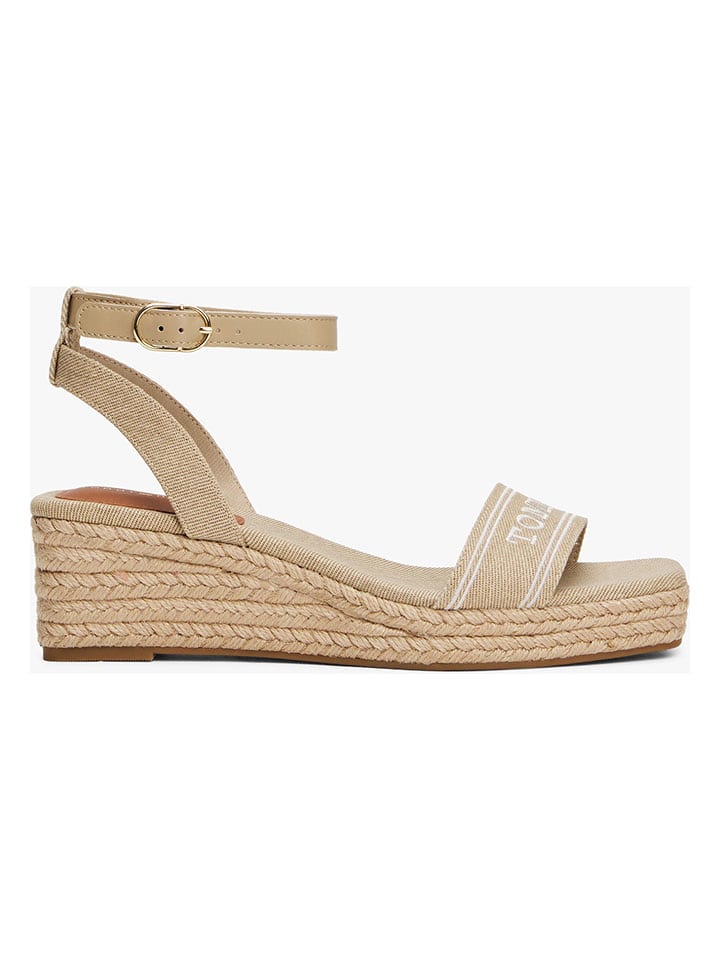 Сандалии на плоской подошве Tommy Hilfiger Shoes, бежевый