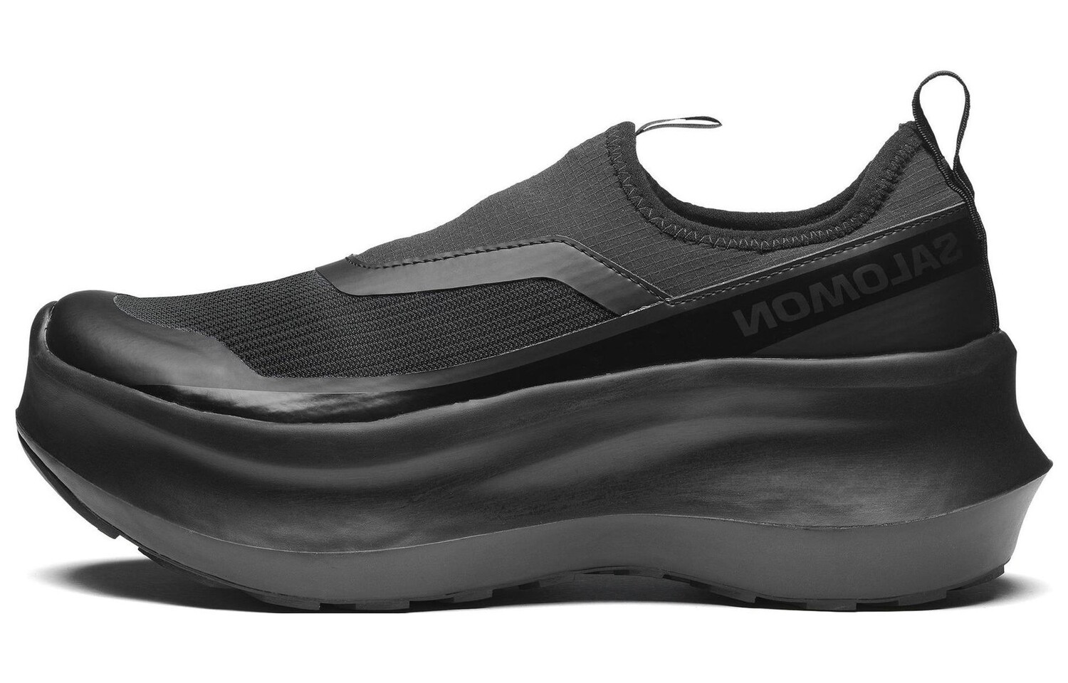 Кроссовки SALOMON Platform Slip-On Comme Des Garcons Black, черный
