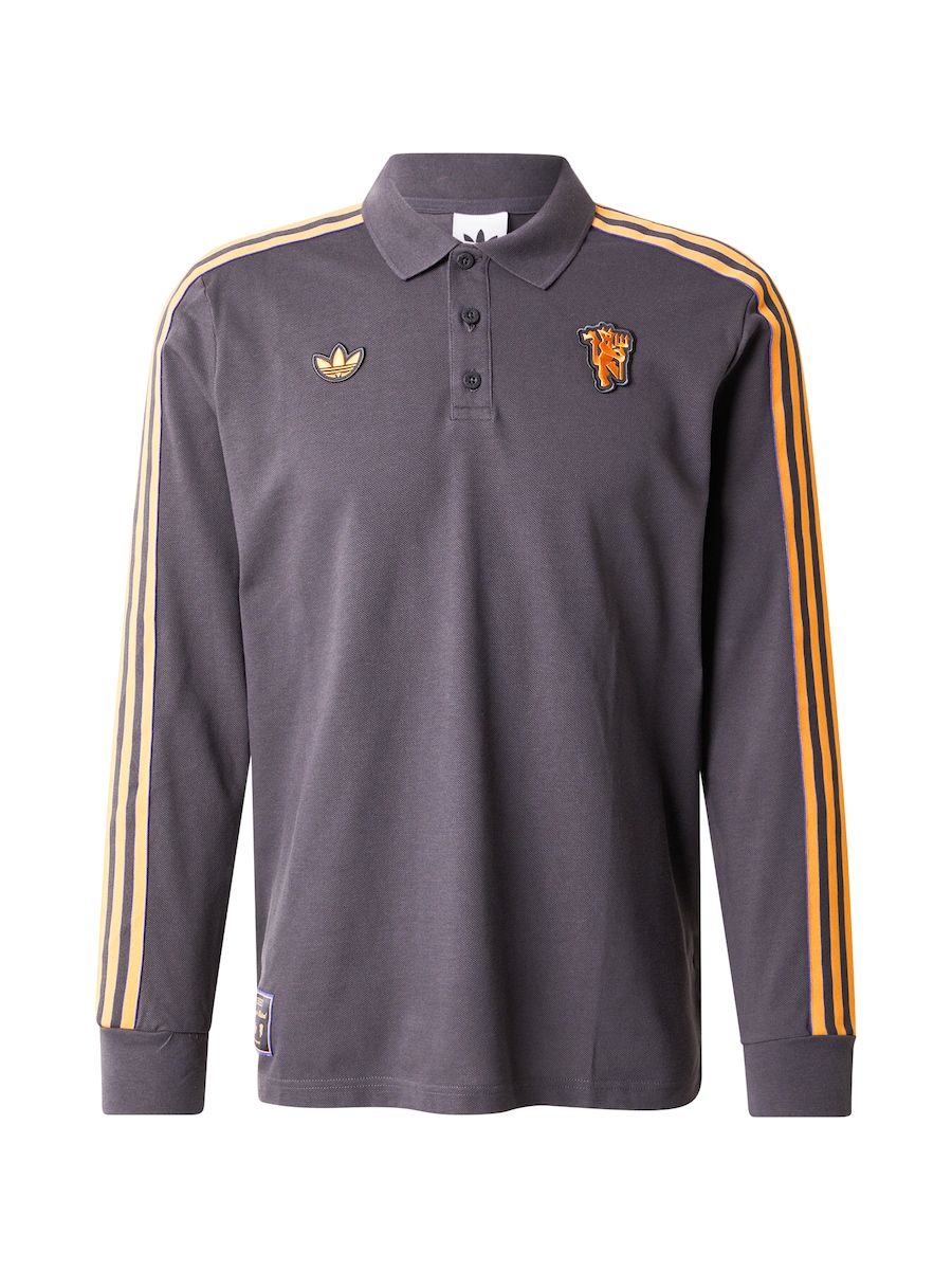 

Джерси ADIDAS PERFORMANCE Manchester United Terrace Icons Long Sleeve Polo, черный