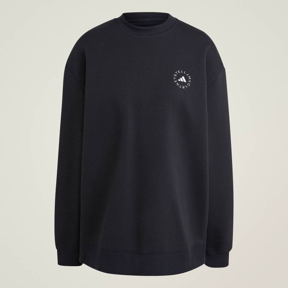 Свободная толстовка от Стеллы Маккартни Adidas, black — фото 4