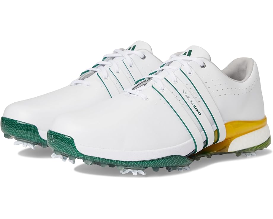 

Кроссовки adidas Golf Tour360 24 Golf Shoes, цвет Footwear White/Collegiate Green/Yellow