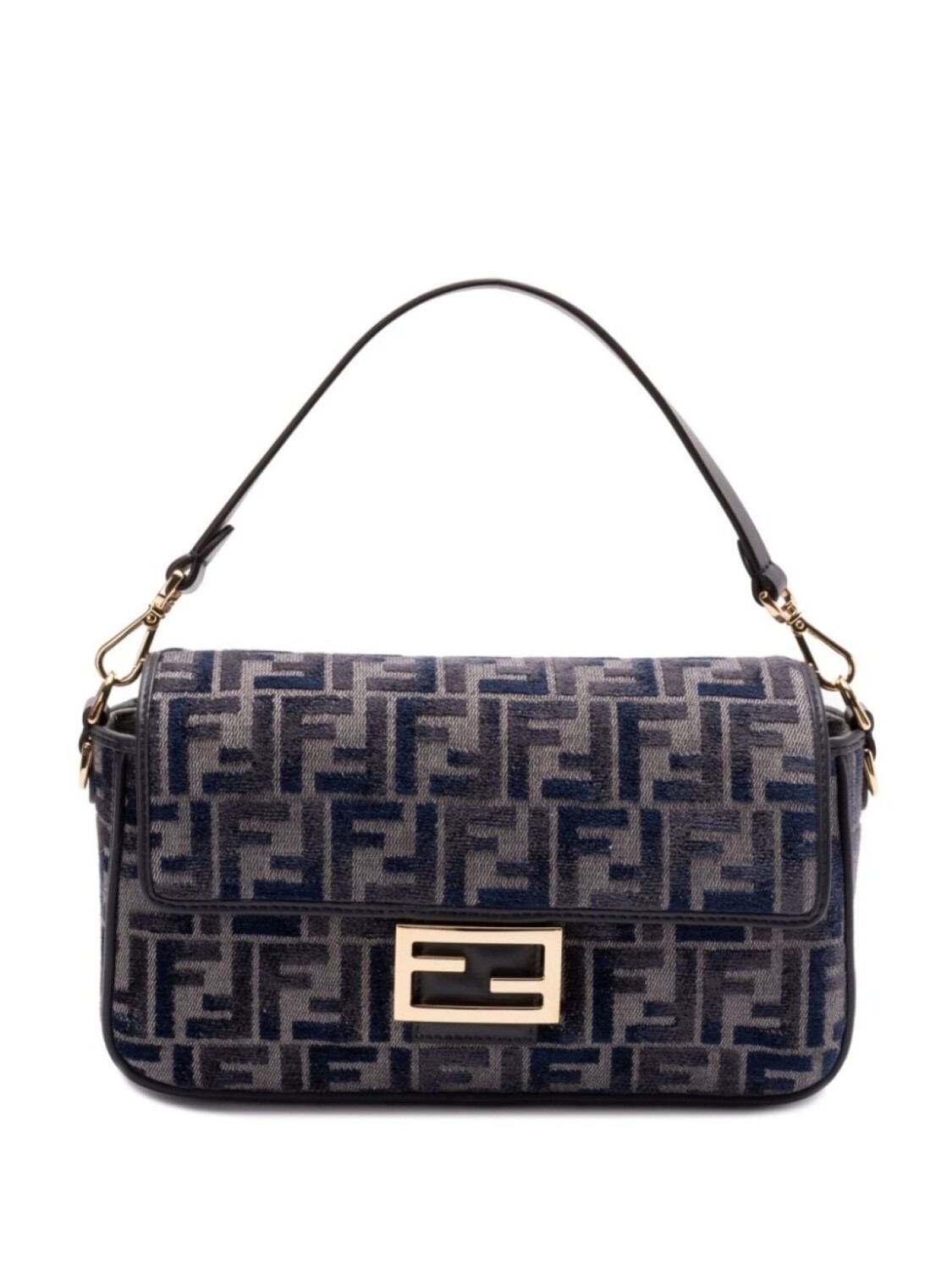 

Сумка FENDI с монограммой, синий