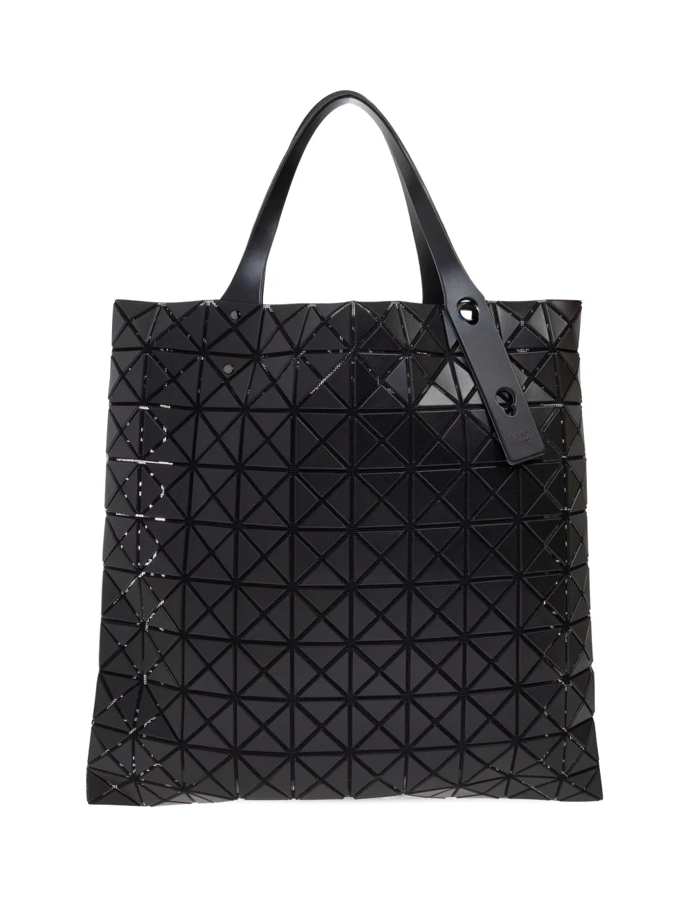 

Большая сумка-тоут с геометрическим узором Bao Bao Issey Miyake, черный