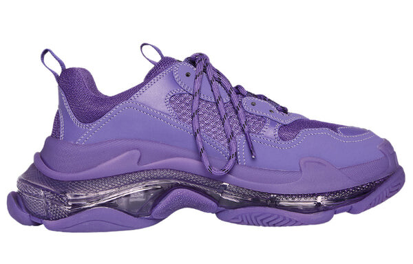 Кроссовки triple s sneakers 'clear sole purple' Balenciaga, фиолетовый — фото 2