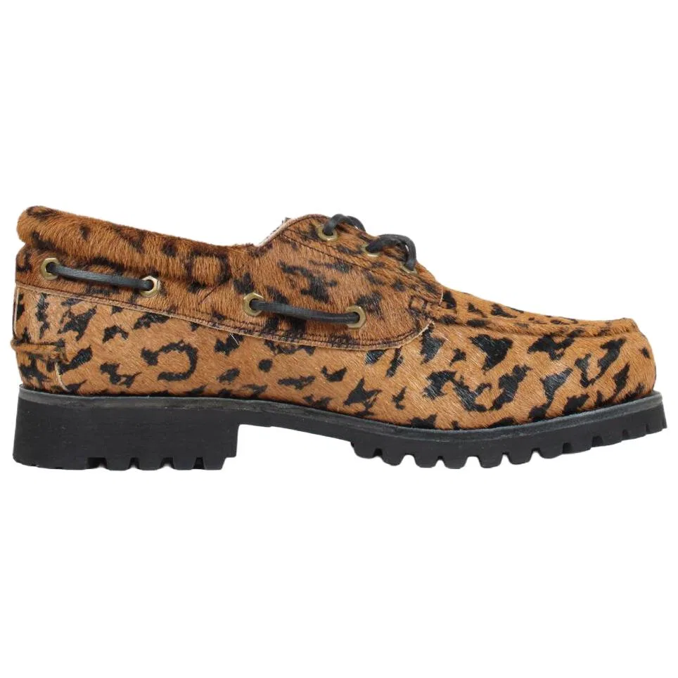 Туфли-лодочки 3 Eye Timberland Leopard Brown — фото 3