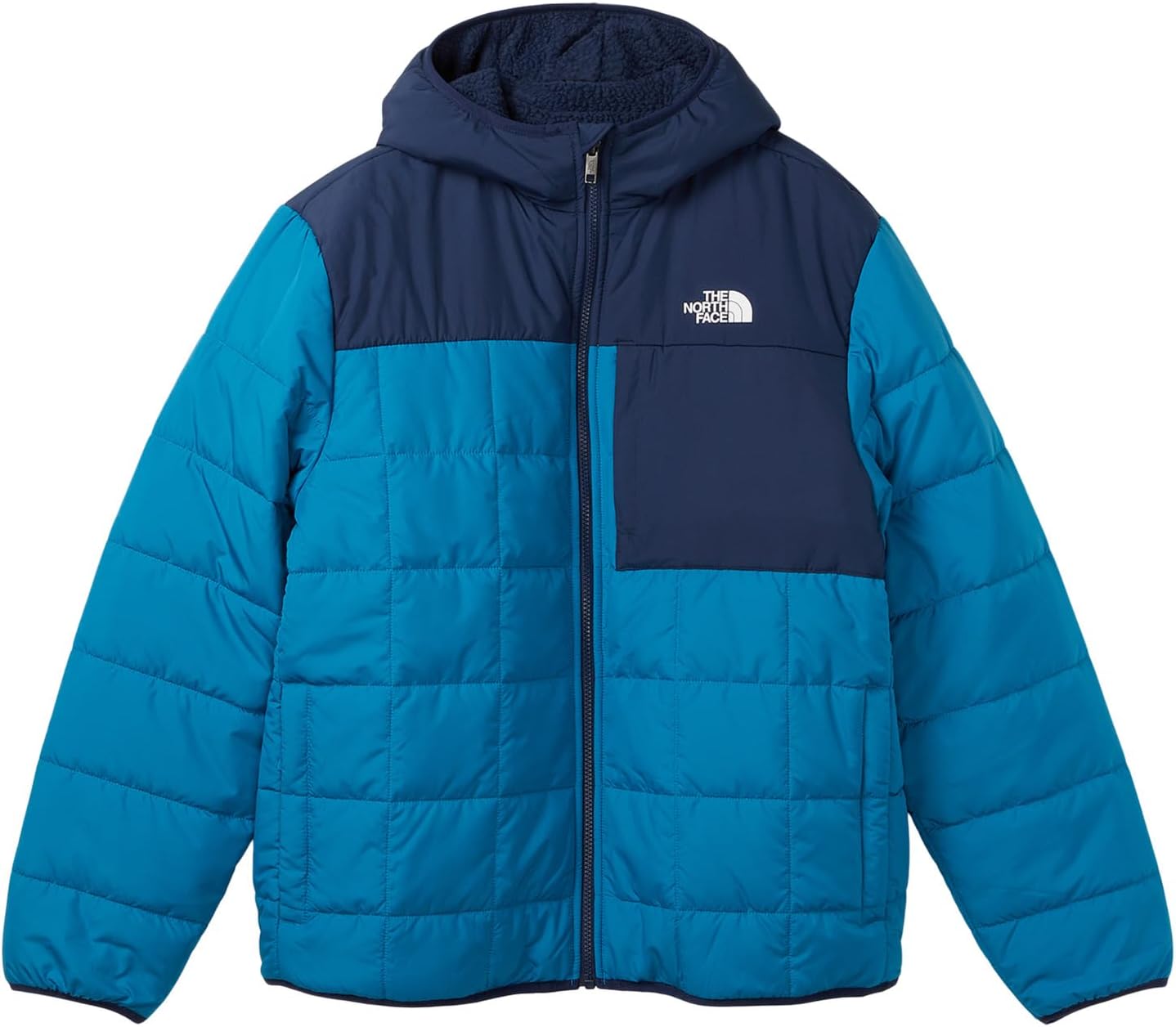

Куртка The North Face Kids Reversible Shasta Full Zip Hooded Jacket, цвет Dusk Blue/Summit Navy
