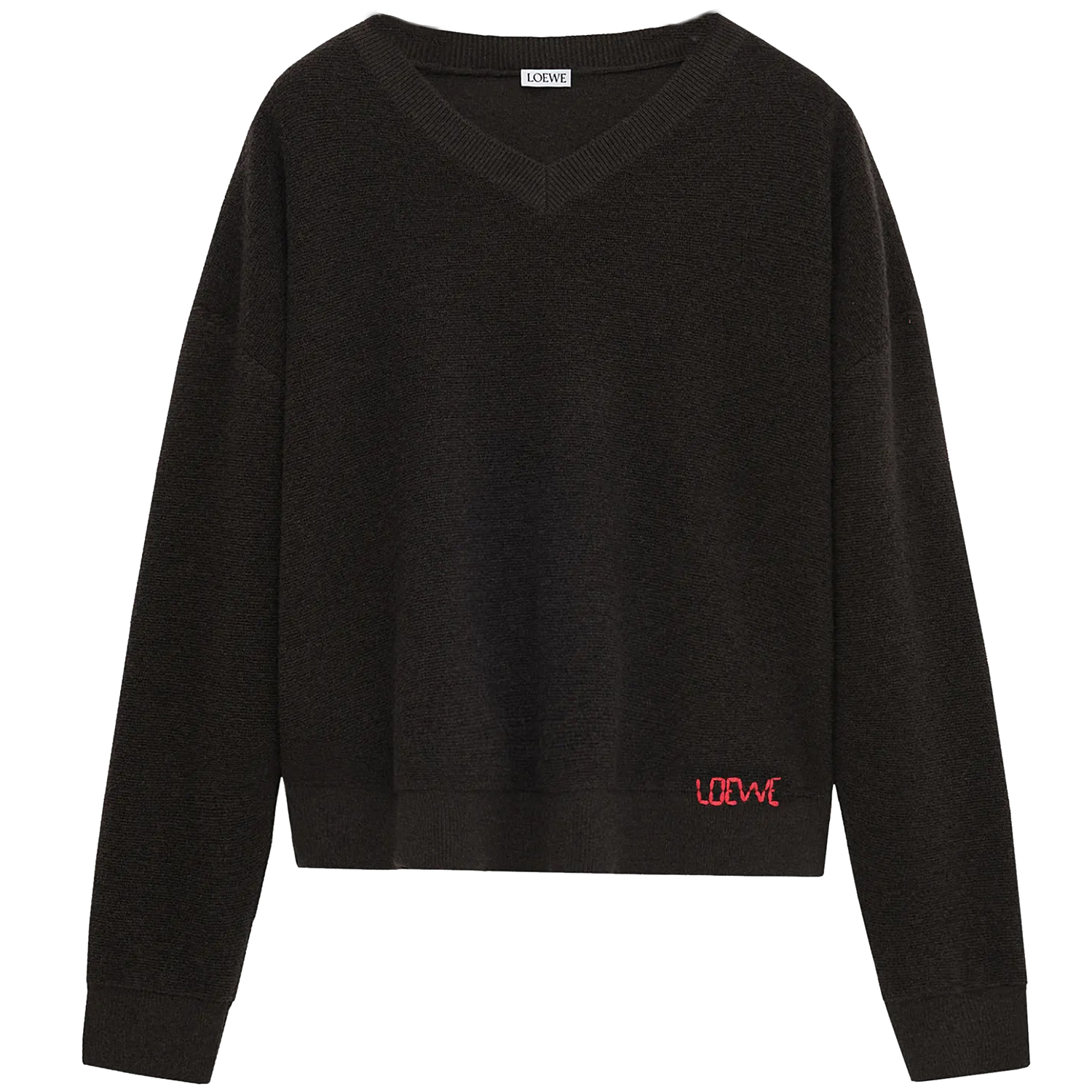 

Loewe Женские свитера, цвет хаки, зеленый, V-образный вырез, средней плотности, другие цвета