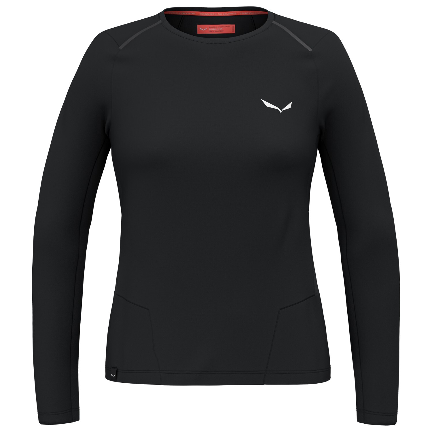 

Функциональная рубашка Salewa Women's Pedroc Dry L/S Tee, цвет Black Out