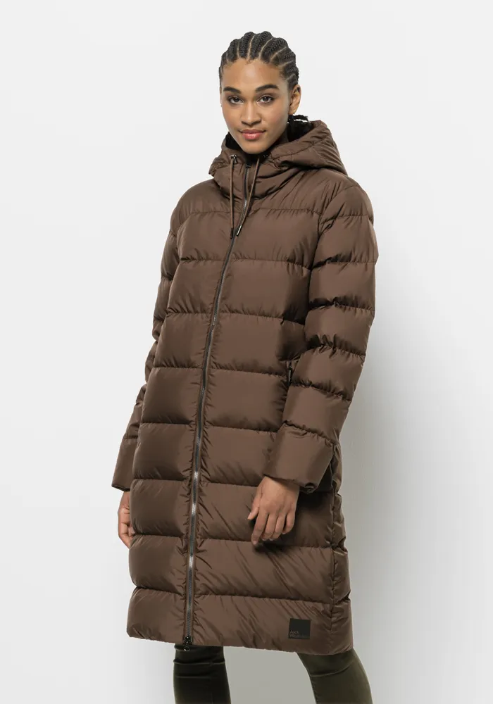 

Пуховик Jack Wolfskin "FROZEN PALACE COAT W", цвет Haselnuss