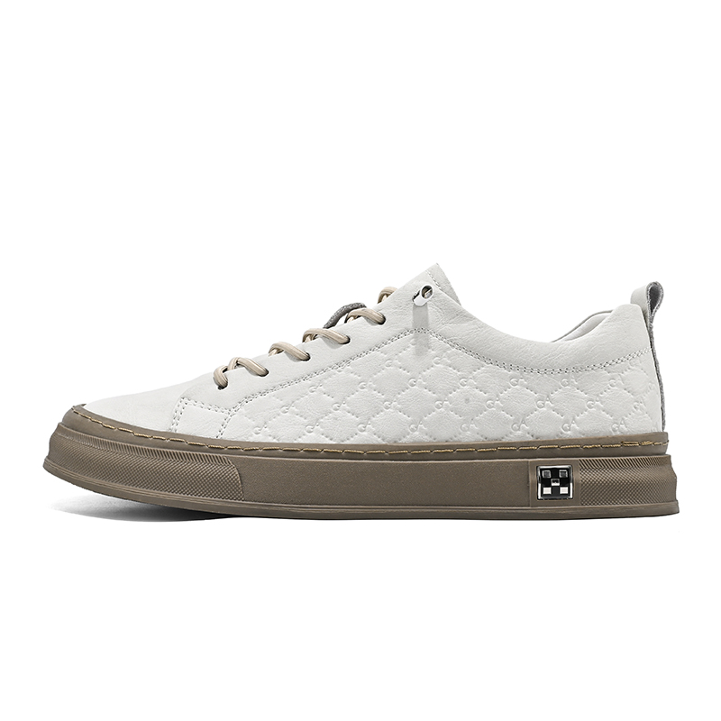 

Bull charm Мужские белые кеды, цвет White