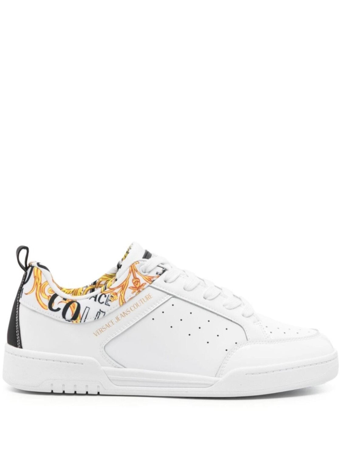 

Versace Jeans Couture лакированные кроссовки Brooklyn, белый