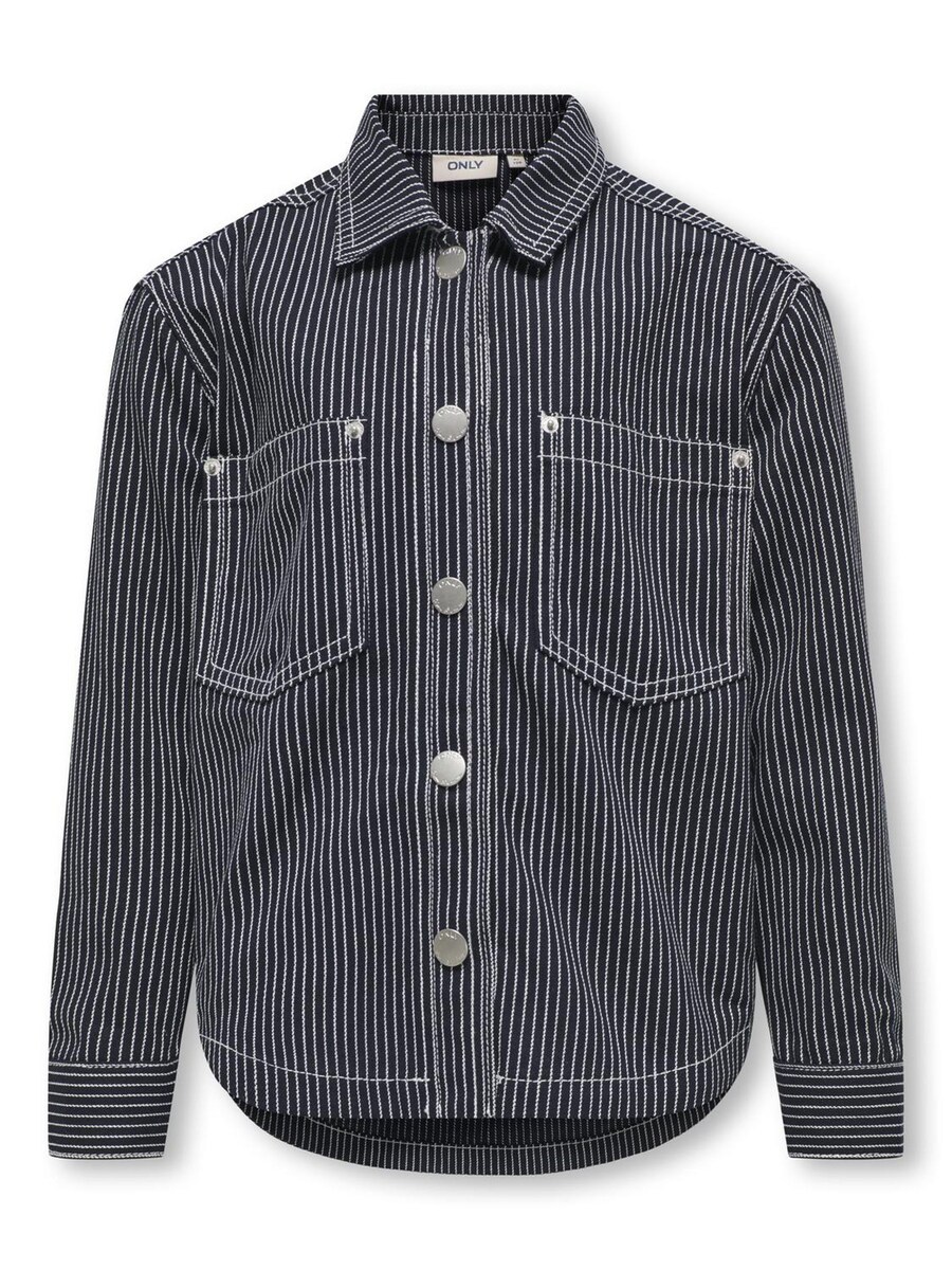 

Рубашка на пуговицах ONLY GIRLS, цвет Anthracite/Light grey