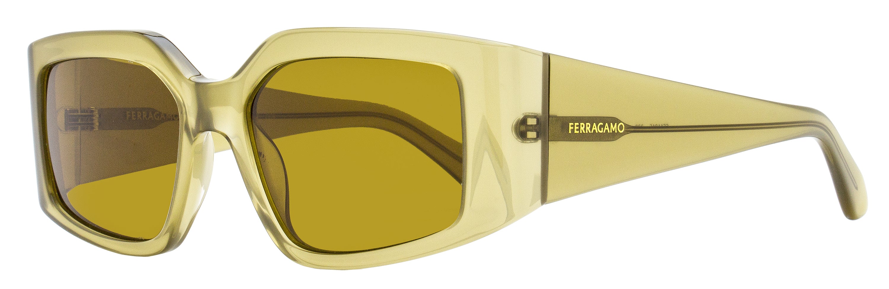 

Женские солнцезащитные очки Ferragamo Modified Rectangle SF1101S 330 Opaline Olive 54 мм Salvatore Ferragamo
