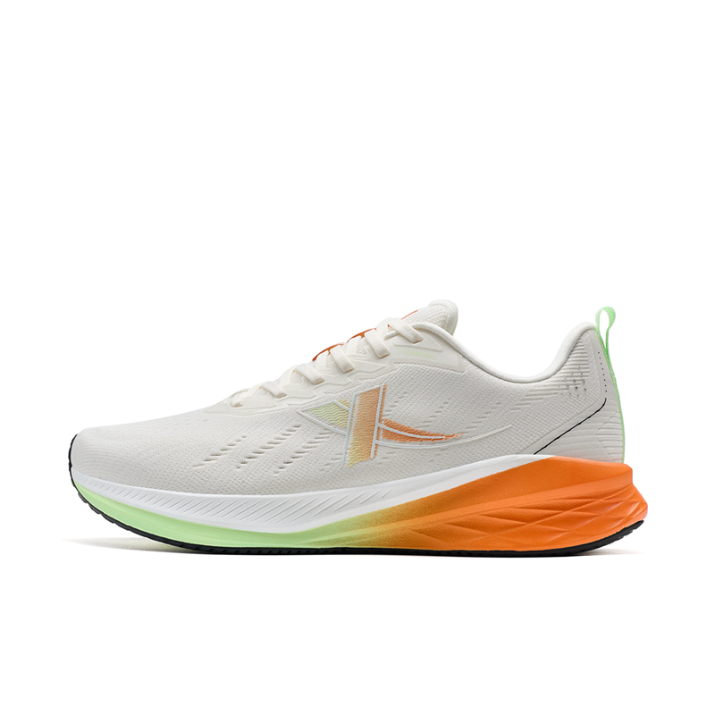 

Speed 5.0LITE Амортизирующие Энерговозвращающие Низкие Беговые Кроссовки Мужские Бело-Оранжевые XTEP