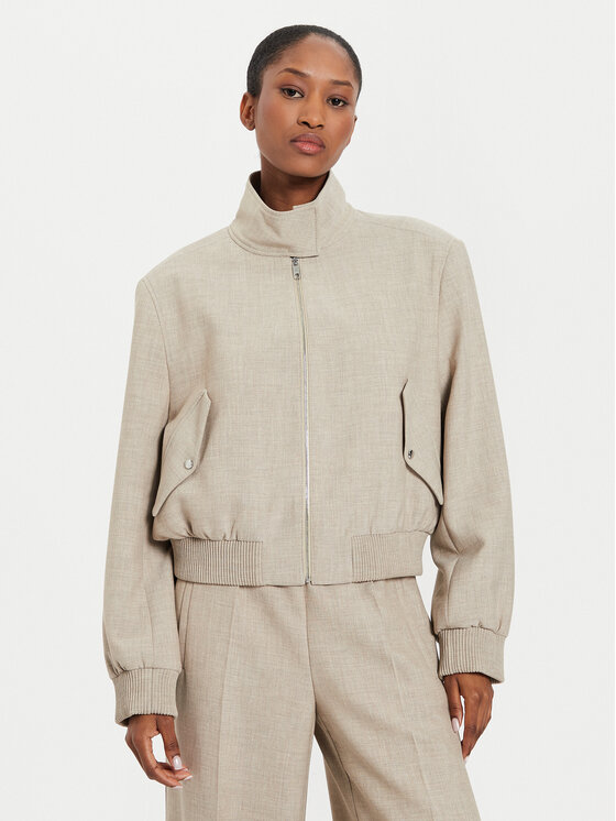 

Куртка-Бомбер свободного покроя Jamaya 50518457 Boss, бежевый