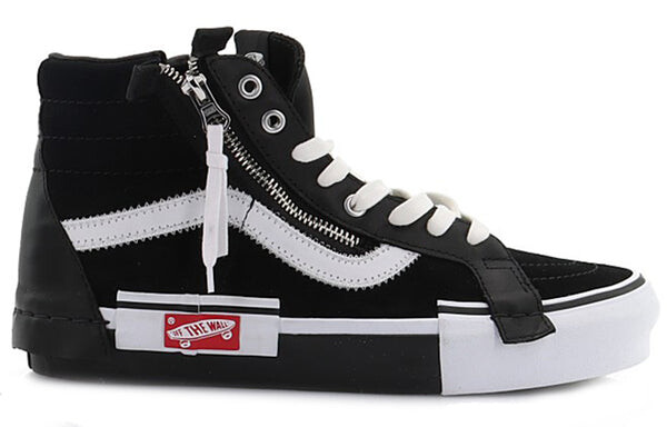 Кроссовки end. x mastermind japan x sk8-hi 'black' Vans, черный — фото 2
