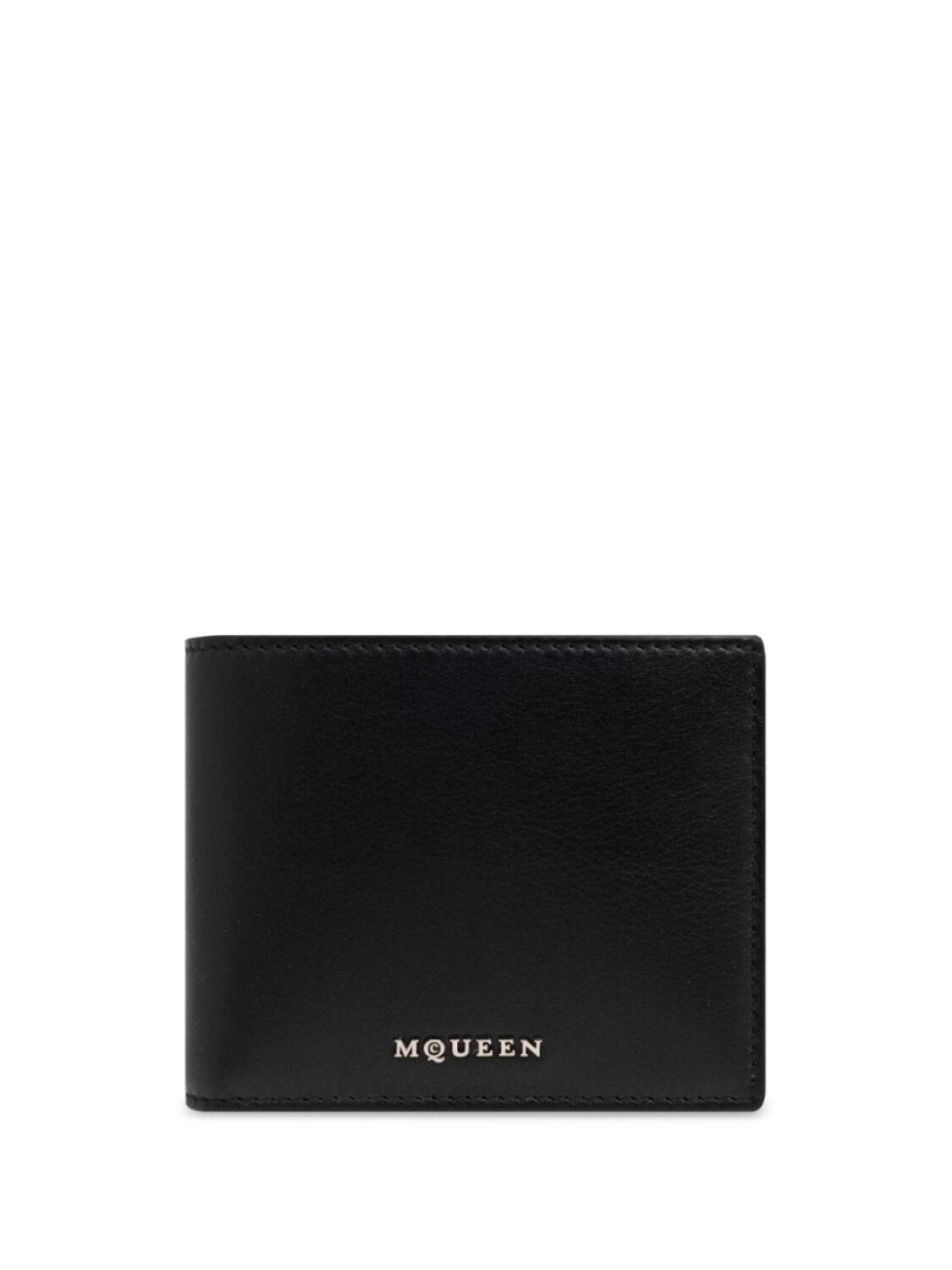 

Alexander McQueen кожаный кошелек с двойным сложением, черный