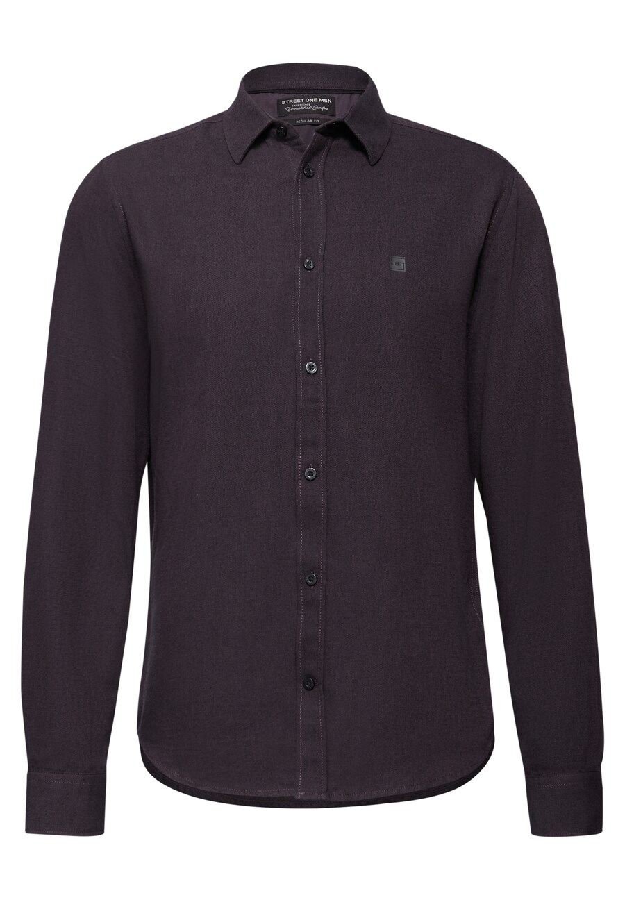 

Рубашка на пуговицах классического кроя Street One MEN, Burgundy