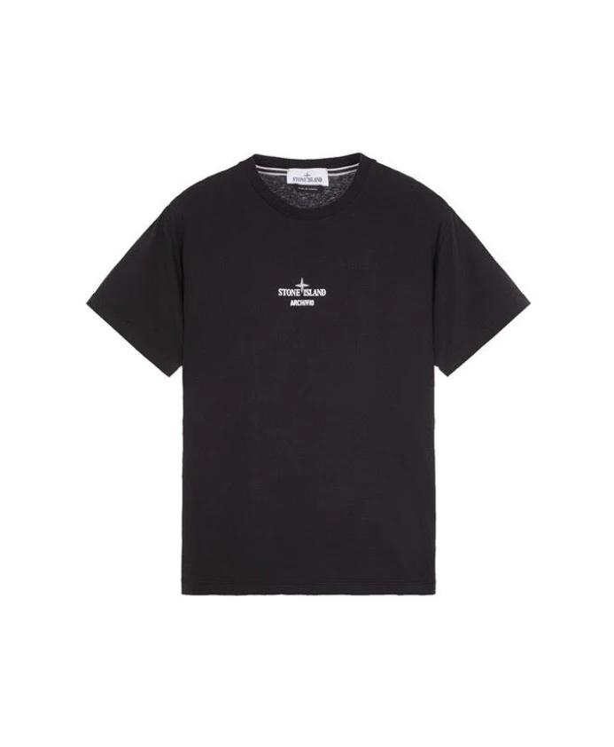

Футболка с принтом Archivio Stone Island, черный