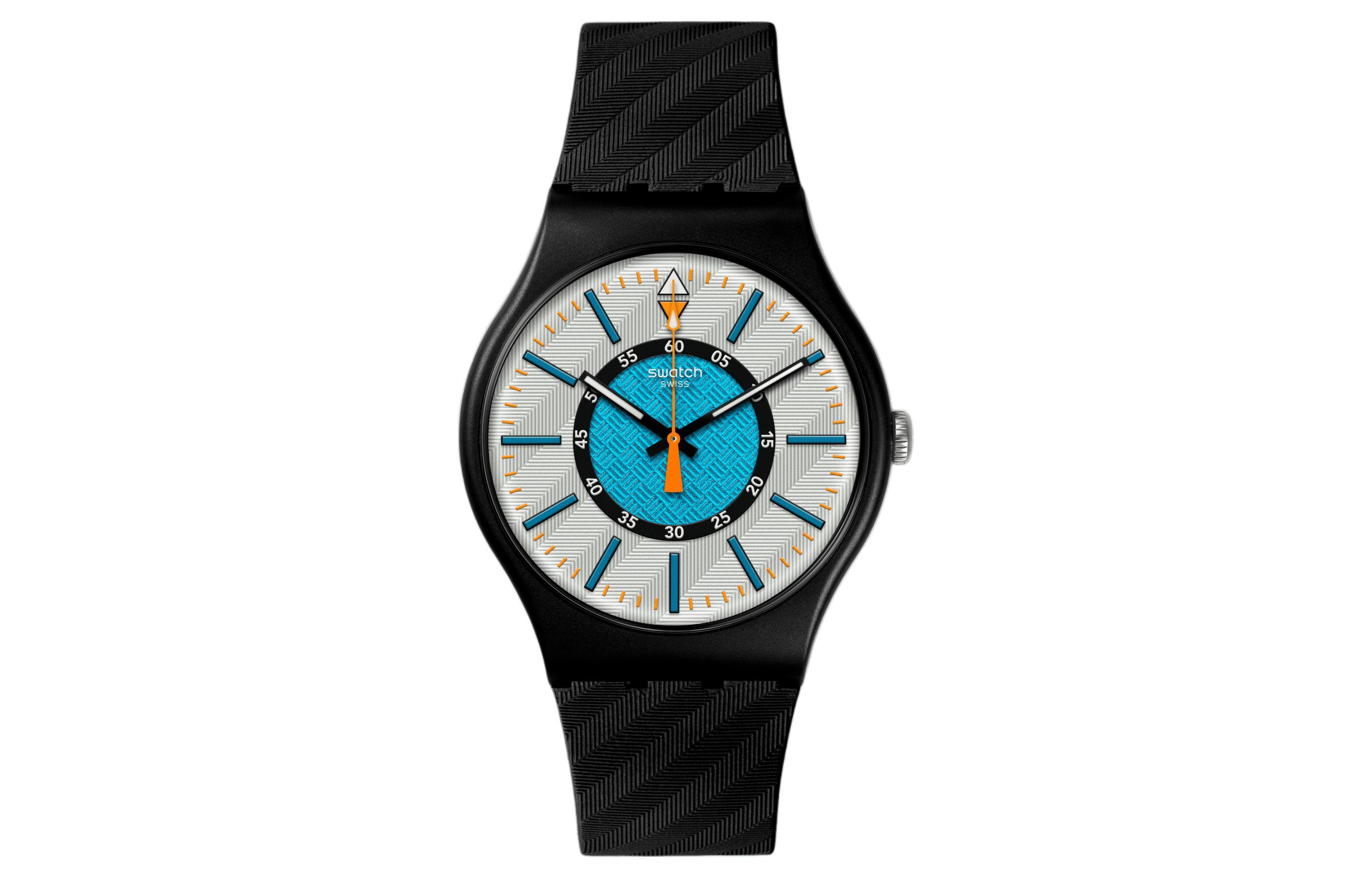 

Мужские часы 41 мм серые SO32B119 SWATCH