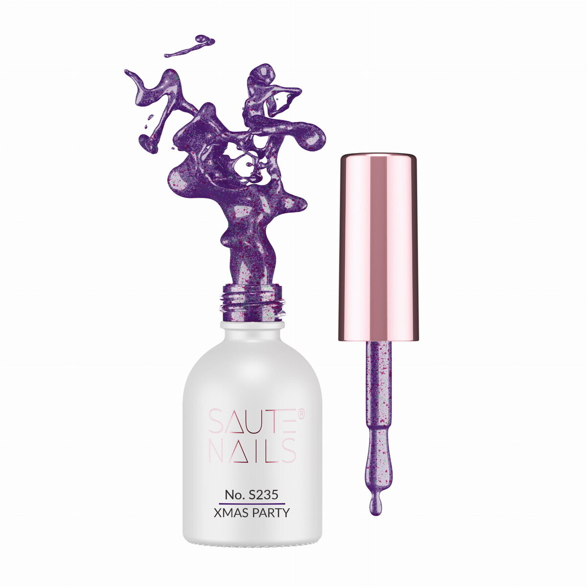 

Гибридный лак для ногтей SAUTE NAILS S235 XMAS PARTY - 8 мл