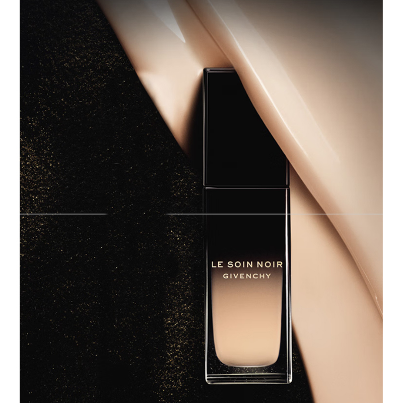 Givenchy Red Luck Gilded Limited Black Essence сыворотка-жидкий тональный крем Natural Concealing 30 мл — фото 3