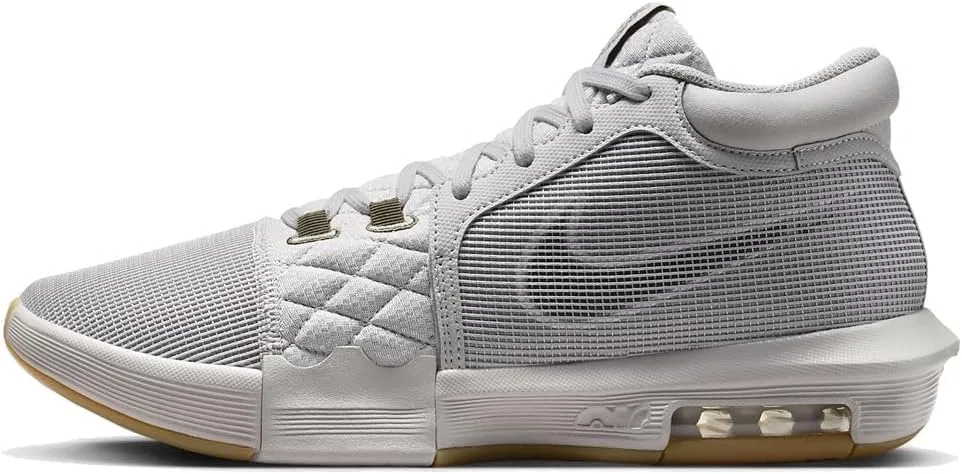 Кроссовки Nike Lebron Witness 8 x Faze Clan FV0400001, Light Iron Ore Sail Gum Tan Medium Olive