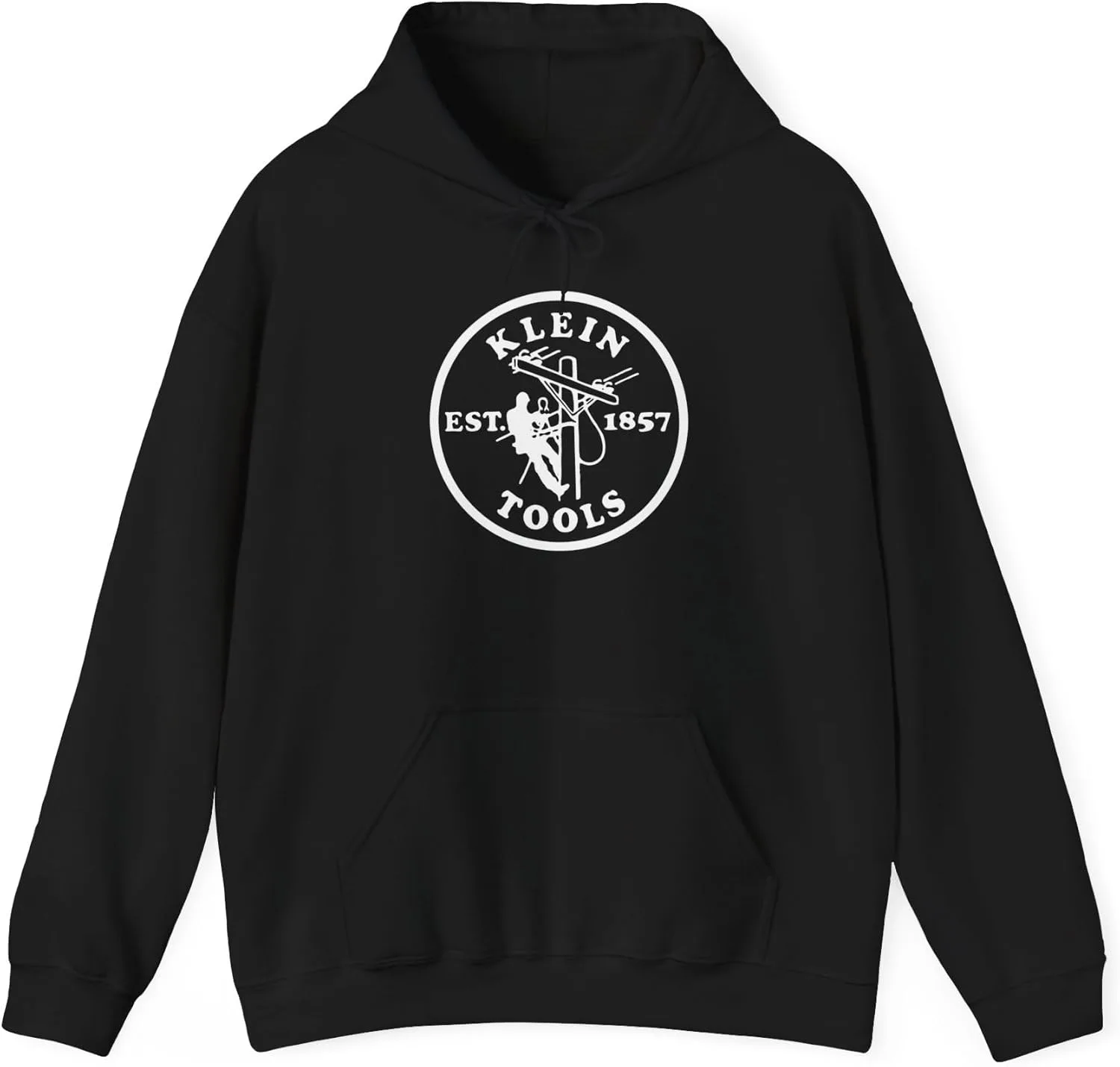 

Толстовка с капюшоном Heavy Blend с принтом Electrician Logo