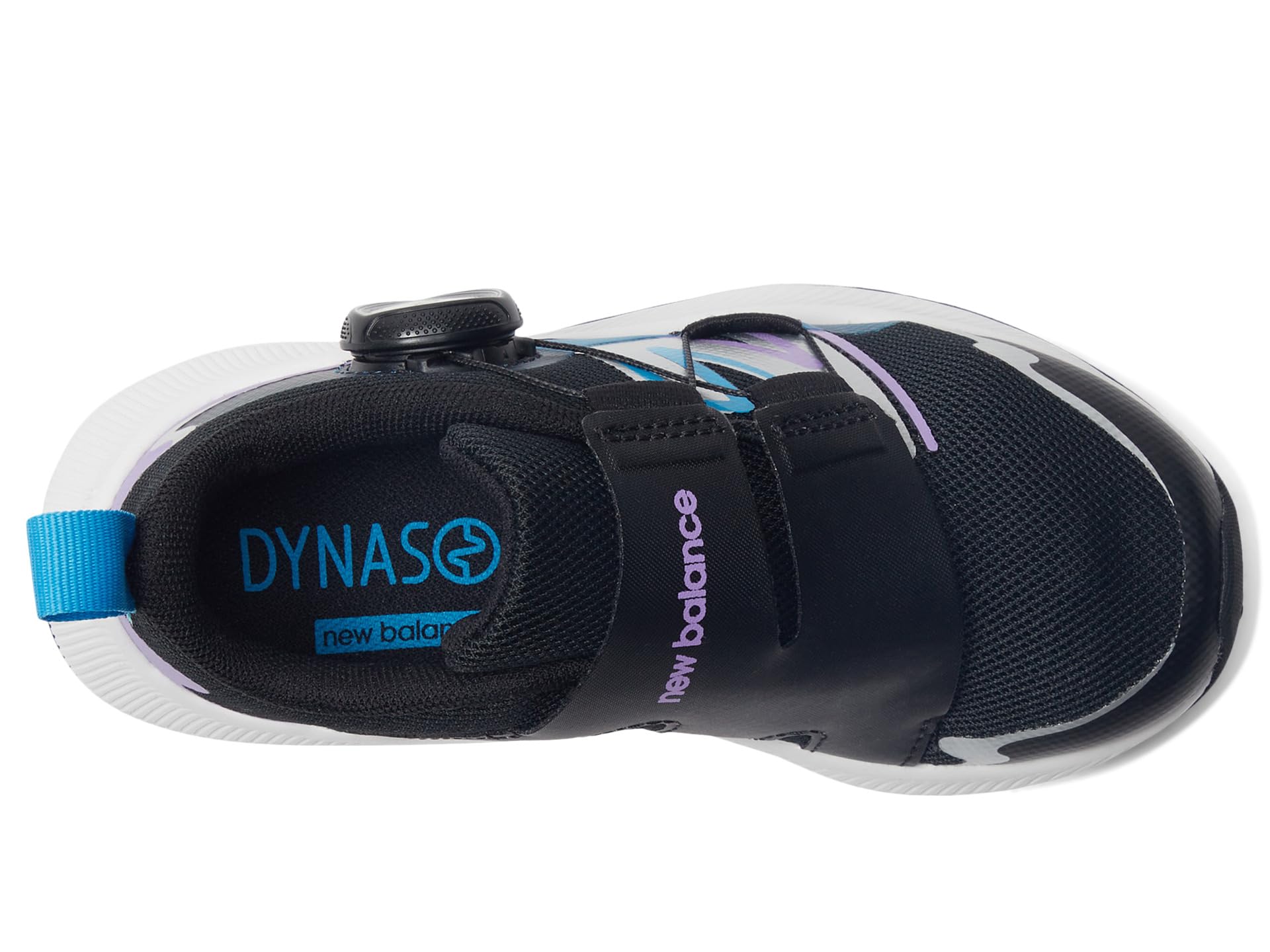 Кроссовки New Balance Kids Dynasoft Reveal V4 Boa, Black/Purple Fade — фото 2